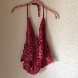 Knitted festival tank